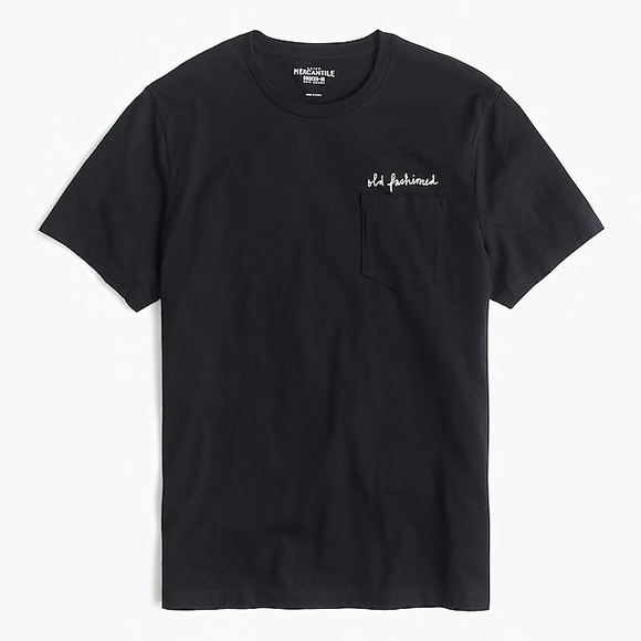 j crew old fashioned t shirt